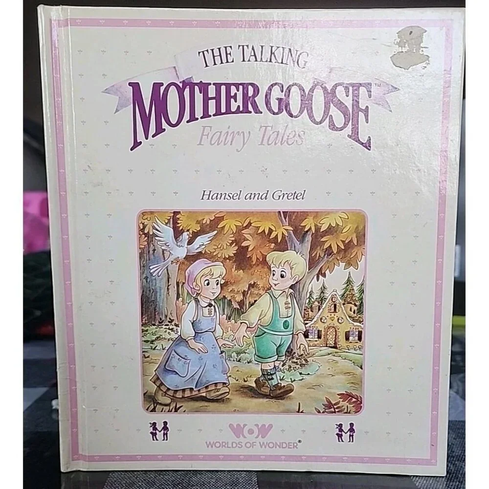 Talking Mother Goose Book Vintage Fairy Tales Hansel And Gretel Book Only